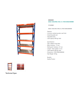 Basic Shelving Steel 5L