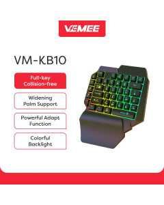 VeMee VM-KB10 Wired One-hand Game Keyboad???? VM-KB10
