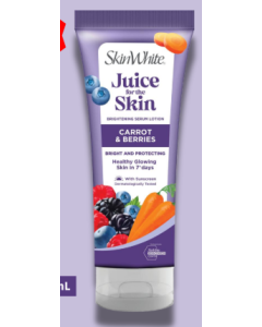 SKINWHITE JUICE SRM LOT CRT+BRY 180MLX24