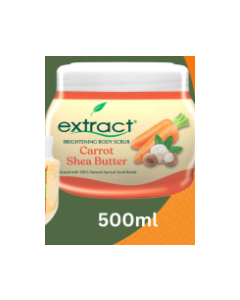 EXTRACT CARROT SHEA BODY SCRUB 500MLX12