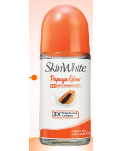 SKINWHITE DEO PAPAYA GLOW 50MLX36 IOD
