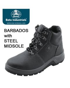 Safety Shoes Barbados Size 7 (Bata)