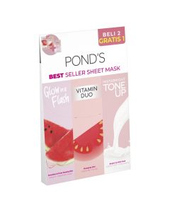 Ponds Best Seller Mask 2+1 Bundle 6x1pc