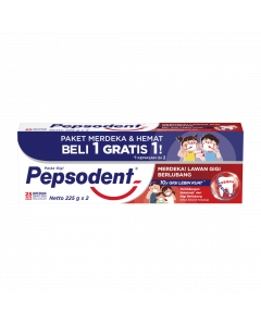 Pepsodent White Vlp Mrdk 24x(2x225g)