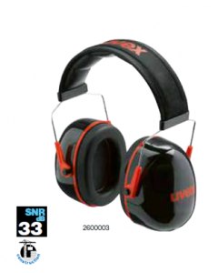 Hearing Protection Art 2600003 K3 Earmuffs (Uvex)