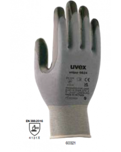 Hand Protection Art 60321 Unipur 6634 Safety Glove (Uvex)