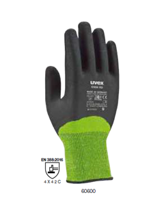 Hand Protection Art 60600 C500 Xg Cut Protection Glove (Uvex)