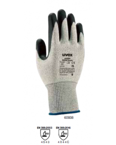 Hand Protection Art 60938 Unidur 6659 Foam Cut Protection Glove (Uvex)